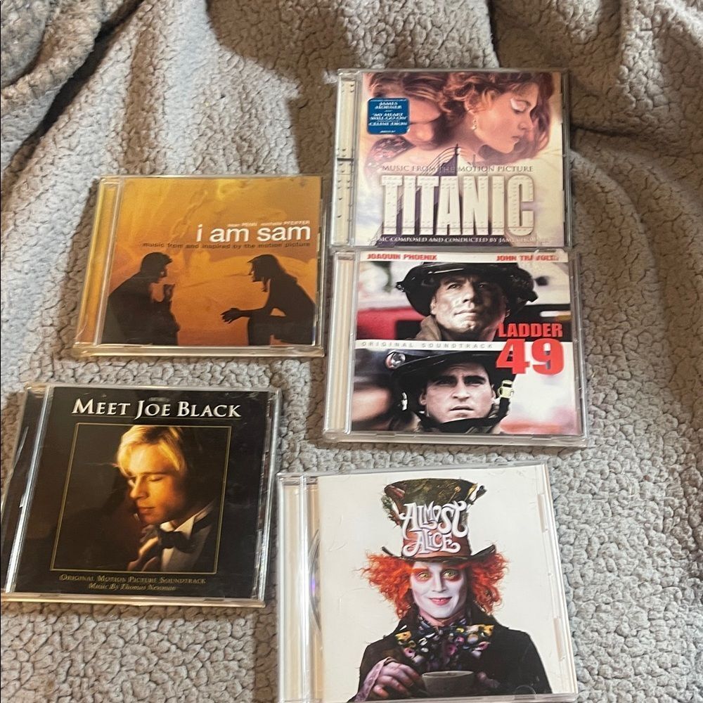 Collection of Movie Soundtrack CDs